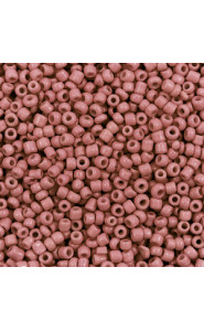Seed beads 11/0 (2mm) Deep terracotta red